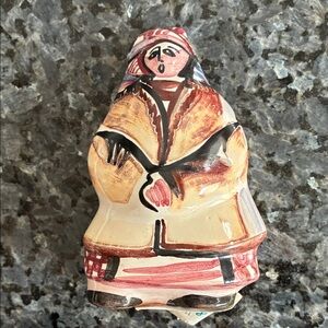 1988 Soviet pottery figure, in EUC